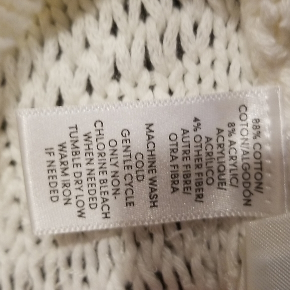 LOFT Knit Cream Sweater, size M - Picture 10 of 12